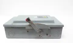 SQUARE D HU-363 NON-FUSIBLE DISCONNECT SAFETY SWITCH 100A AMP 600AC/V-DC 3P