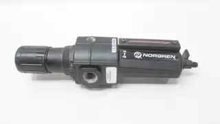 NORGREN B74G4AKQD1RMN PNEUMATIC FILTER-REGULATOR 1/2IN NPT 5-150PSI