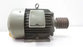 FUJI ELECTRIC MLA 3115A AC MOTOR 112M 3.7KW 1735RPM 600V-AC 3PH
