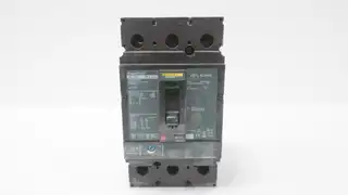 SQUARE D JDL36200 MOLDED CASE CIRCUIT BREAKER 600V-AC 3P 200A AMP