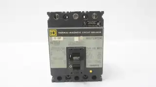 SQUARE D FAL34020 THERMAL-MAGNETIC MOLDED CASE CIRCUIT BREAKER 480V-AC 3P 20A
