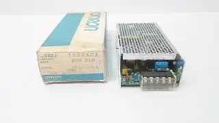 OMRON S82J-15024D2 AC TO DC POWER SUPPLY 150W 24V-DC 6.5A AMP 200-240V-AC