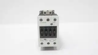 SIEMENS 3RT1035-1BB44 3-POLE POWER CONTACTOR 24V-DC 40A AMP 30HP