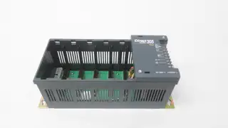 AUTOMATION DIRECT D3-05B-1 DIRECT LOGIC 305 5-SLOT I/O CHASSIS W/ POWER SUPPLY