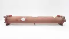 BASCO 1503-06-048-048 SHELL AND TUBE HEAT EXCHANGER 2IN 1.5IN NPT STEEL COPPER