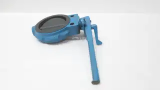 MEDIA VALVE 6WCB-1500WP BUTTERFLY VALVE 6IN STEEL STEEL WAFER MANUAL