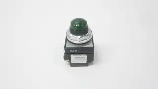 GENERAL ELECTRIC GE CR104PLG22G SER A INDICATOR PILOT LIGHT GREEN 120V-AC/DC