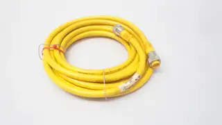 TURCK RYM RKM 66-6M DOUBLE-ENDED CORDSET CABLE 19FT 600V-AC