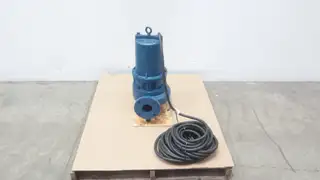 BARMESA 3BWSE504DS IRON SUBMERSIBLE SEWAGE PUMP 3IN 460V-AC 5HP 460GPM