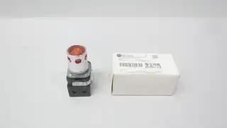 ALLEN BRADLEY 800T-QAH2A 30MM MOMENTARY PUSHBUTTON AMBER ILLUMINATED SER U