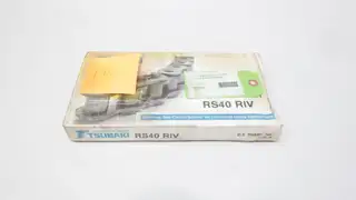TSUBAKI RS40 RIV 10FT SINGLE ROLLER CHAIN 1/2IN
