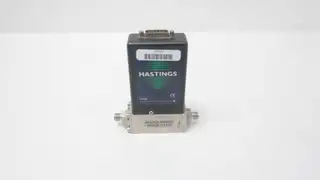 TELEDYNE HFC-202 HASTINGS FLOW CONTROLLER 30SLPM/H2 15V-DC
