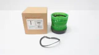 EDWARDS SIGNALING 101SINHG-N5 ADAPTALIGHT GREEN HALOGEN STACKLIGHT 120V-AC