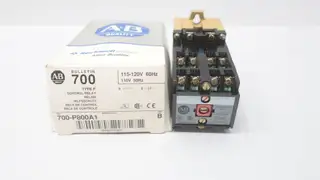 ALLEN BRADLEY 700-P800A1 SER B CONTROL RELAY 115/120V-AC