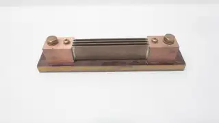 RAM METER 93C2 DC CURRENT BUS BAR SHUNT OTHER ELECTRICAL COMPONENT 150A AMP