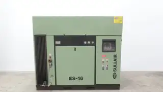 SULLAIR ES16-75H LIQUID COOLED ROTARY SCREW AIR COMPRESSOR 75HP 230/460V-AC 3PH