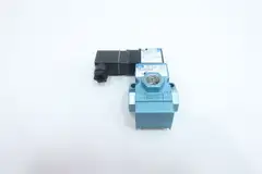 MAC 55B-14-PI-591JB PNEUMATIC SOLENOID VALVE 24V-DC 150PSI 3/8IN NPT