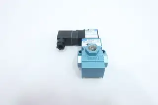 MAC 55B-14-PI-591JB PNEUMATIC SOLENOID VALVE 24V-DC 150PSI 3/8IN NPT
