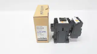 FUJI ELECTRIC SW-0/G/2E 4GW0F0MA01K MAGNETIC SWITCH 24V-DC 5HP 0.1-0.15A