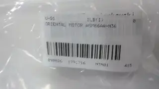 ORIENTAL MOTOR ASM66AA-N36 STEPPER MOTOR 2.69V-DC 1.7A AMP