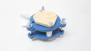 CRANE A395 RESISTOFLEX FLANGED EXPANSION JOINT 2IN STEEL