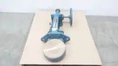 DEZURIK 9613611R004 KHP STEEL FLANGED KNIFE GATE VALVE 6IN