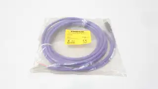 TURCK RSSW 456-5M PROFIBUS-DP CORDSET CABLE 5M 250V-AC