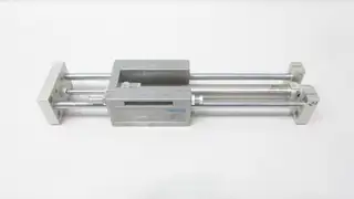 FESTO SLE-16-140-KF-A- PNEUMATIC LINEAR DRIVE UNIT 10BAR 16MM 140MM
