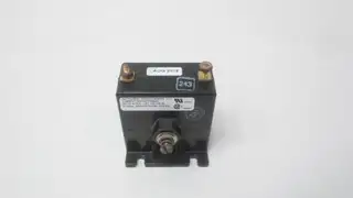 INSTRUMENT TRANSFORMER 189-010-10 CURRENT TRANSFORMER 600V-AC 10:10