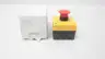 IDEC FB1W-HW1B-V411R EMERGENCY STOP BUTTON AND ENCLOSURE thumbnail 1