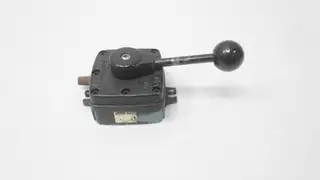 PARKER PL25 MANUAL INLINE PNEUMATIC ROTARY DISC VALVE