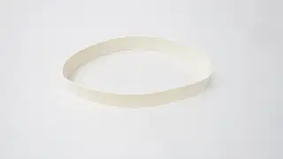 NUTECH 2E8U 0/02 2 PLY WHITE URETHANE FOOD GRADE CONVEYOR BELT 29MM X 600MM
