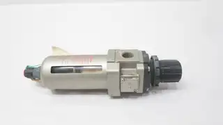 SMC AW40-N04CE-2 PNEUMATIC FILTER-REGULATOR 1/2IN NPT 7-125PSI