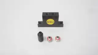 NETTER VIBRATION NCB 2 PNEUMATIC ROTARY BALL VIBRATOR 90PSI