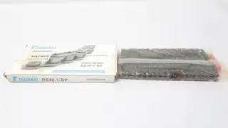 TSUBAKI RS40-1-RP SINGLE ROLLER CHAIN 1/2IN 10FT