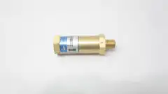 CIRCLE SEAL 5159B-2MP-185 BRASS INLINE PRESSURE RELIEF VALVE 1/4IN NPT