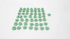 BOX OF 50 PHOENIX CONTACT 27 07 43 7 ME 22,5 TBUS 1,5/ 5-ST-3,81 GN CONNECTOR