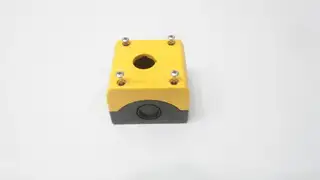 MOELLER M22-IY1 M22-IY1Q SURFACE MOUNT PLASTIC YELLOW PUSHBUTTON ENCLOSURE