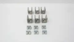 ALLEN BRADLEY 1401-N55 400 AMP CLASS R FUSE CLIP KIT