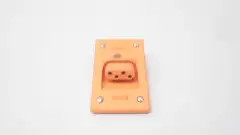 BRAD CONNECTIVITY 1300190018 ANGLE RECEPTACLE 25A AMP 600V-AC 4P