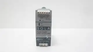 SOLA SDN 2.5-24-100P POWER SUPPLY 24V-DC 2.5A AMP 230V-AC