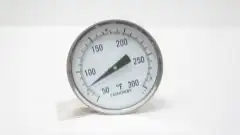 ASHCROFT 50EI60E090 BIMETAL THERMOMETER 5IN 9IN 50-300F