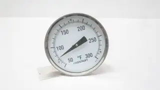 ASHCROFT 50EI60E090 BIMETAL THERMOMETER 5IN 9IN 50-300F