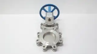 ORBINOX 20-3636MI STAINLESS MANUAL KNIFE GATE VALVE 4IN