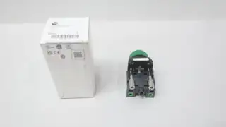 ALLEN BRADLEY 800H-R1AF PUSHBUTTON 120V-AC GREEN