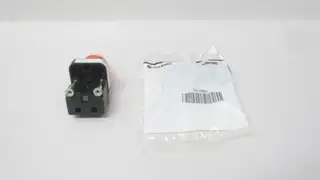 ALLEN BRADLEY 800T-QH2A PILOT LIGHT 12-130V-AC/DC AMBER