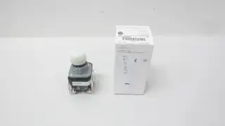 ALLEN BRADLEY 800T-QB24WD1 WHITE PUSHBUTTON 24V-AC/DC