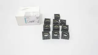 BOX OF 10 SIEMENS 3SB3 931-0AA PUSHBUTTON BASE
