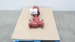 FLOWSERVE VALTEK CV110 CL2 PNEUMATIC STEEL FLANGED CONTROL VALVE 3IN 300