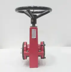 RED VALVE 75 IRON FLANGED PINCH VALVE 2IN